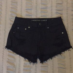 AE festival shortie short black destroy size 2